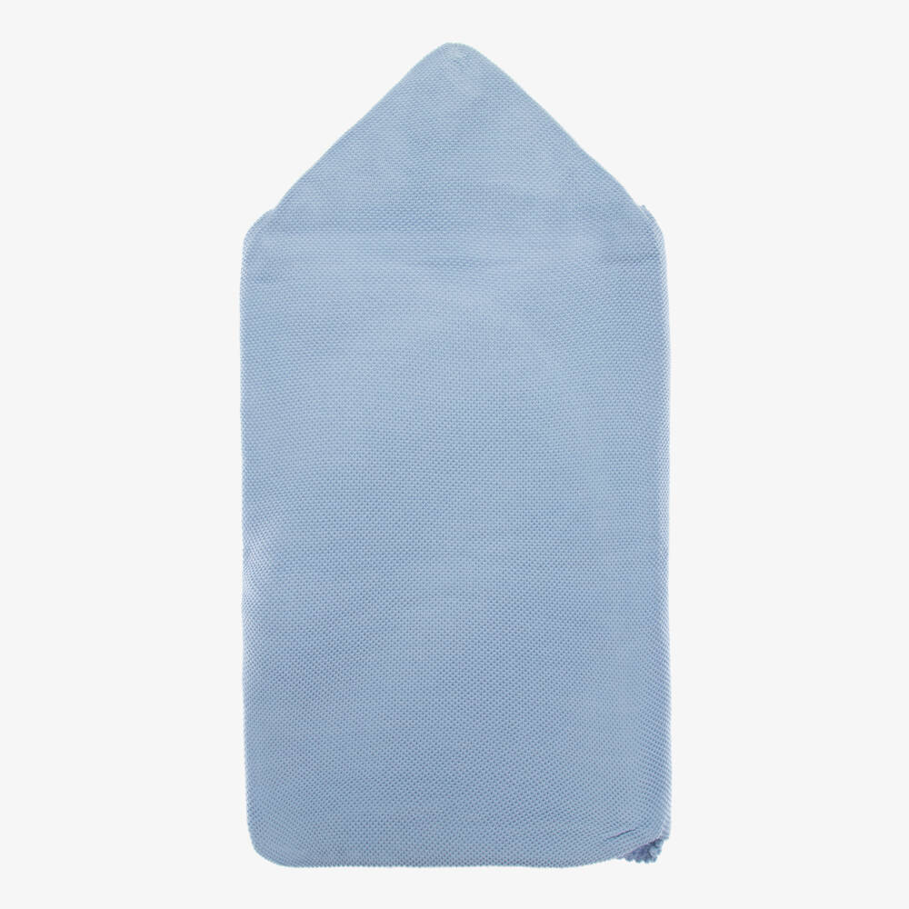 Artesanía Granlei-Blue Knitted Pom-Pom Nest (78cm) | Childrensalon Outlet