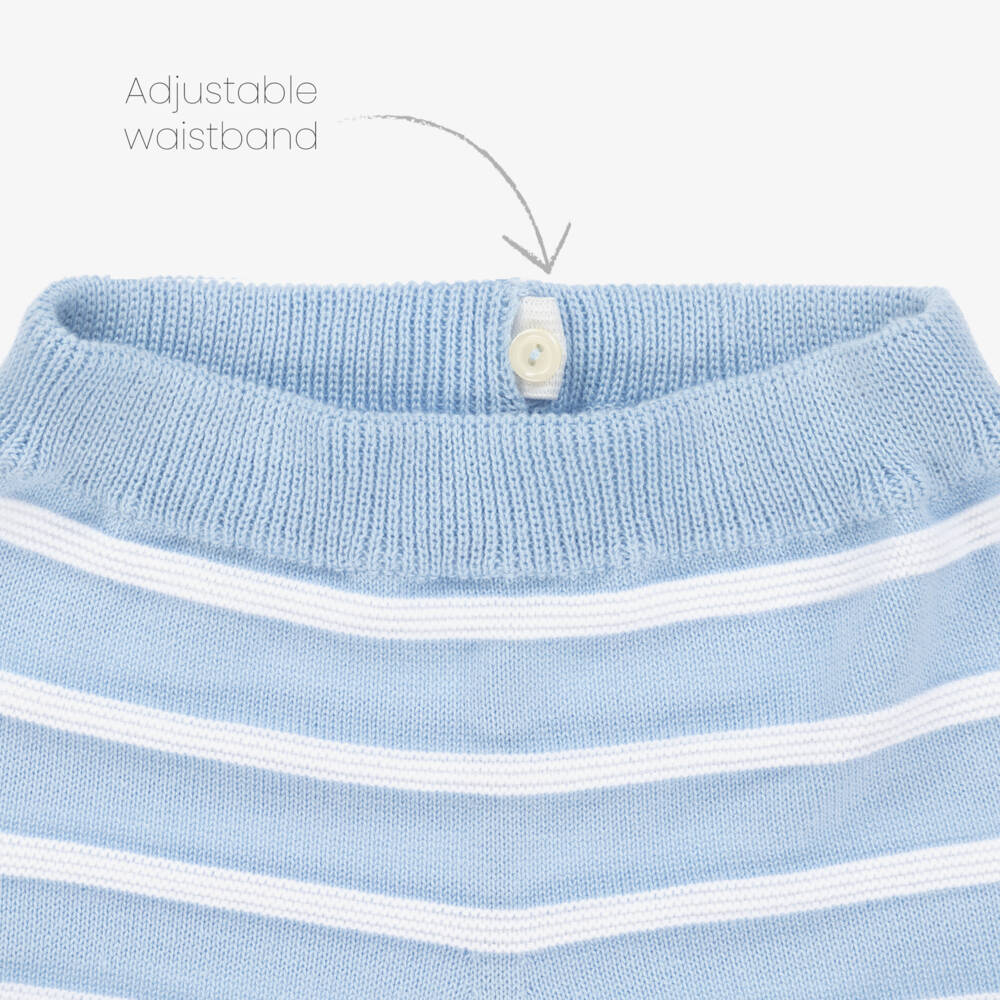 Artesanía Granlei-طقم صيفي أزرق سماوي للأولاد | Childrensalon Outlet