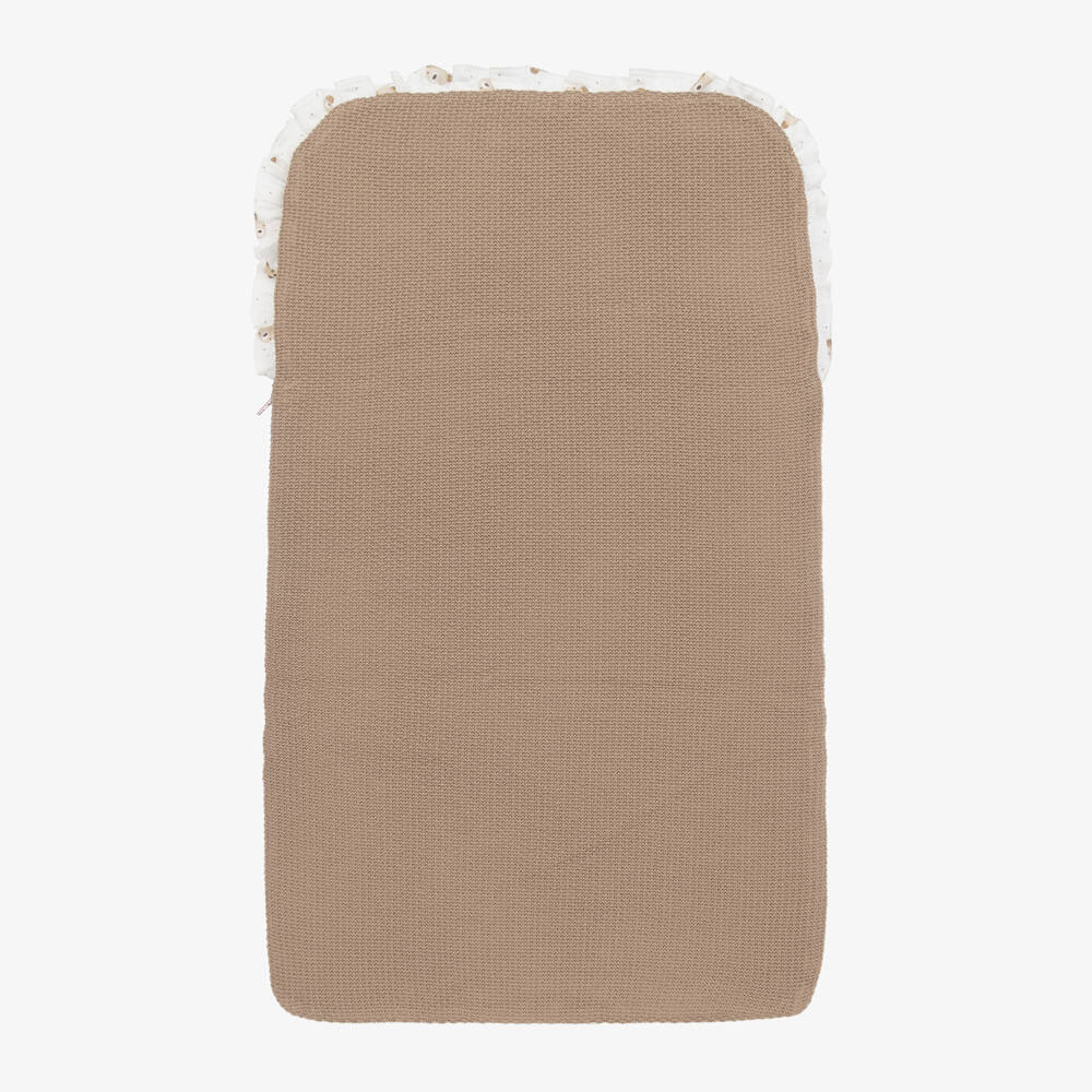 Artesanía Granlei-Boys Beige Bear Pattern Cocoon | Childrensalon Outlet