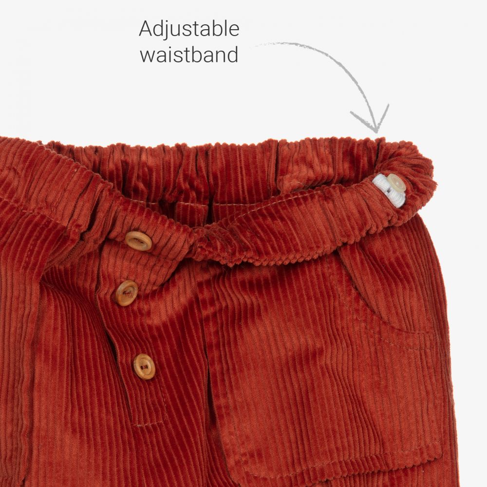 Artesanía Granlei-Boys Beige & Brown Trouser Set | Childrensalon Outlet