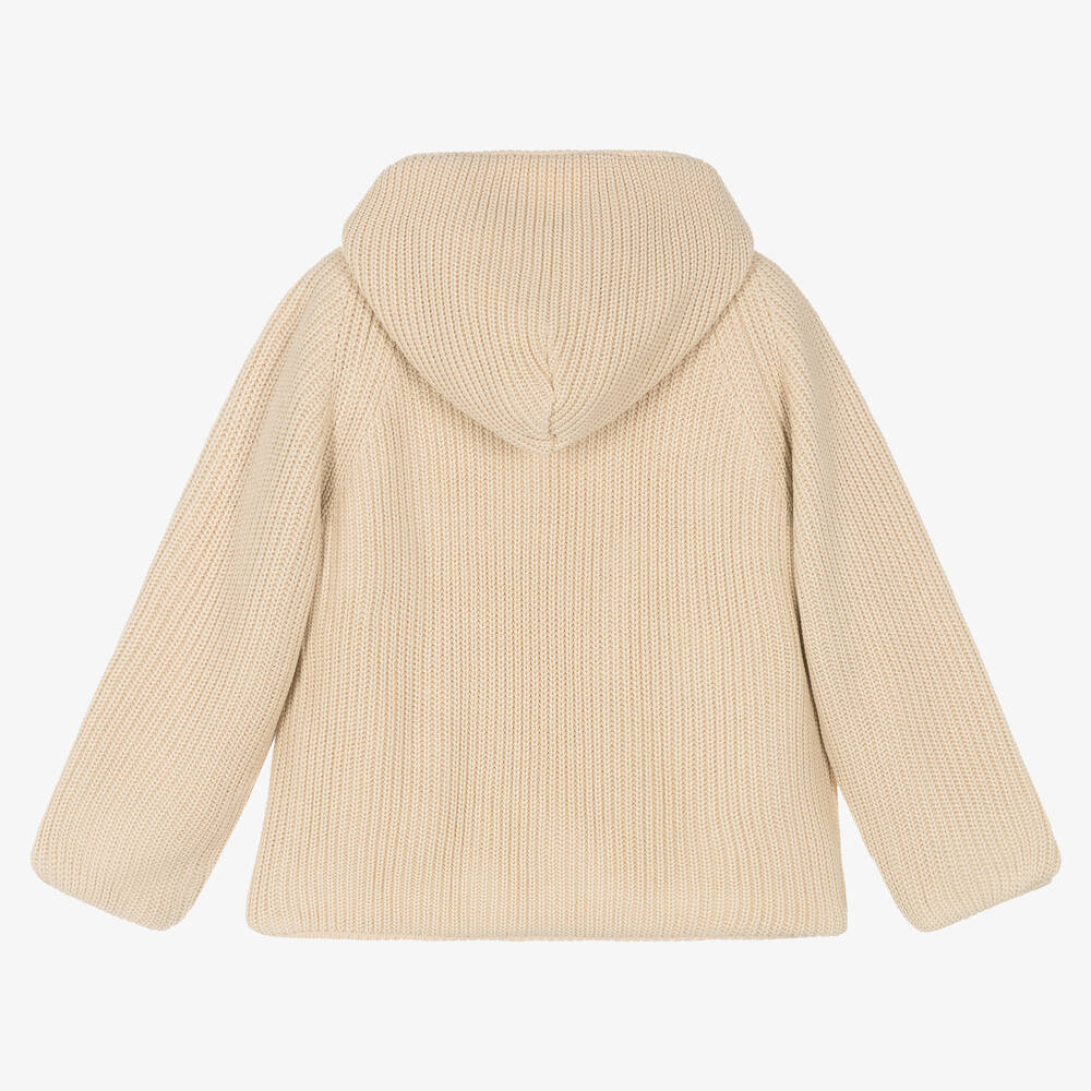 ارتيزانيا  غرانلي-بلوفر هودي أكريليك محبوك لون بيج للأولاد | Childrensalon Outlet