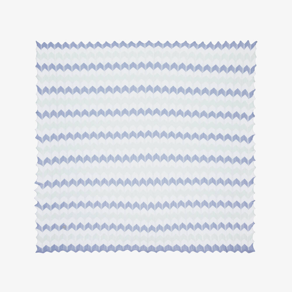 Artesanía Granlei-Boys Blue Mint Zigzag Wrap | Childrensalon Outlet