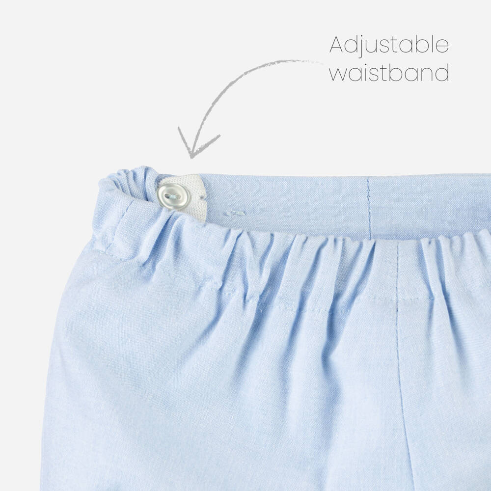 Artesanía Granlei-Boys Classic Blue & Ivory Ensemble | Childrensalon Outlet