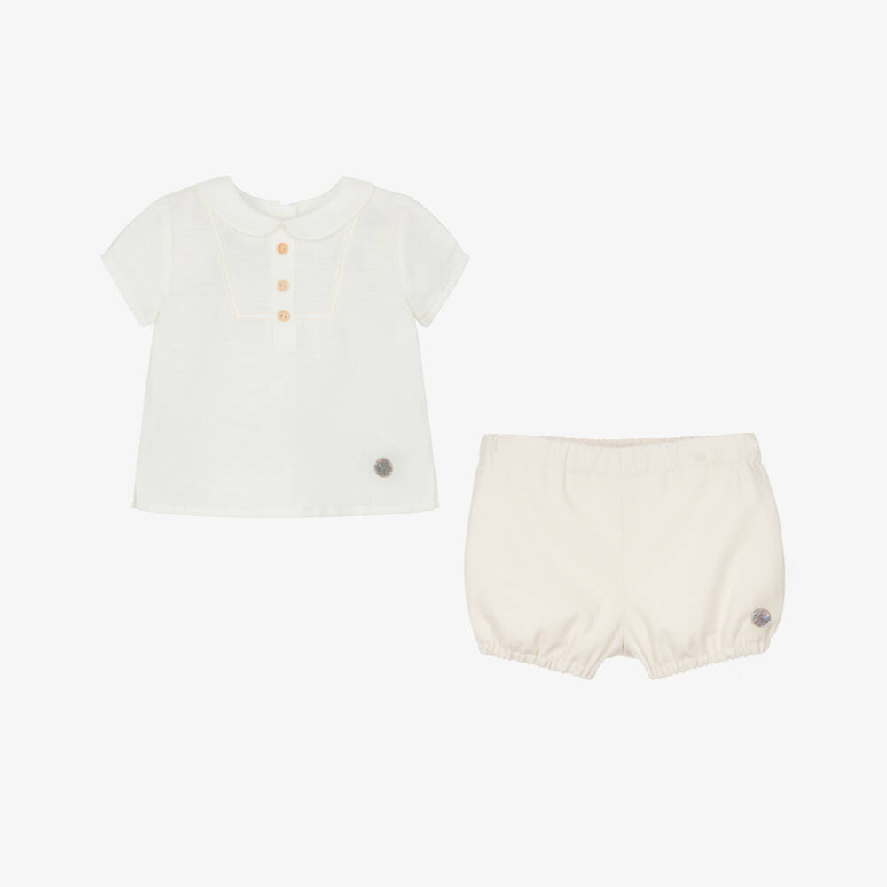 Artesanía Granlei-Классический кремовый комплект для мальчиков | Childrensalon Outlet