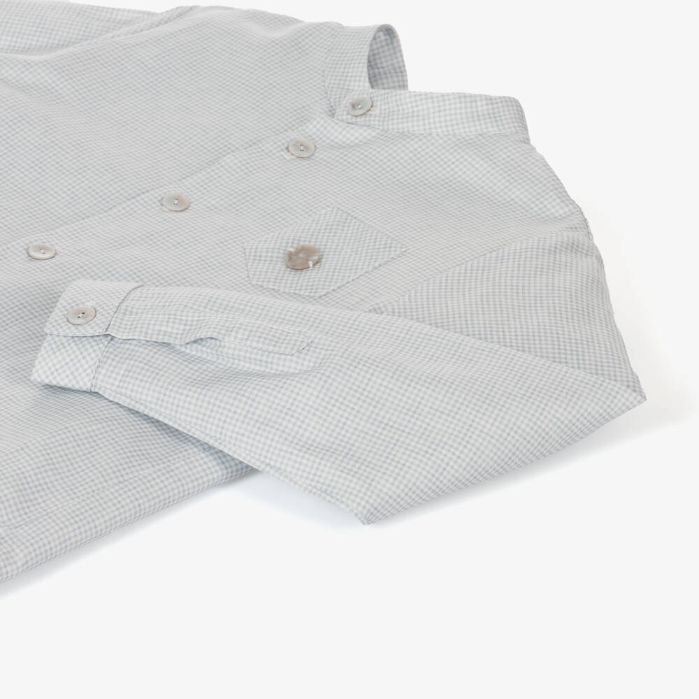 Artesanía Granlei-Boys Cotton Shirt and Trousers | Childrensalon Outlet