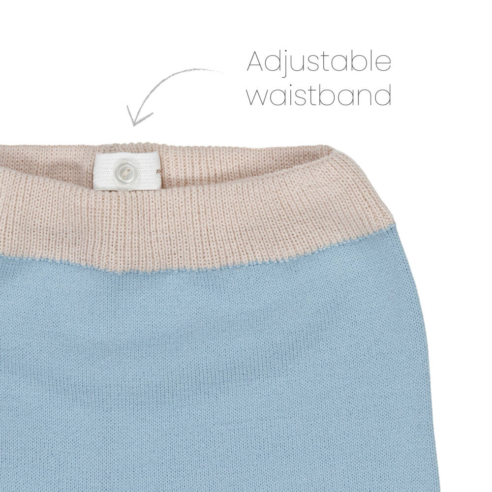 Artesanía Granlei-Уютный синий вязаный комплект для мальчиков | Childrensalon Outlet