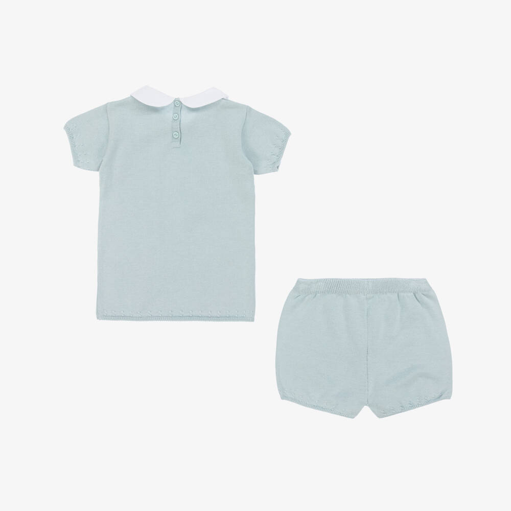 Artesanía Granlei-Boys Cozy Green Rabbit Ensemble | Childrensalon Outlet