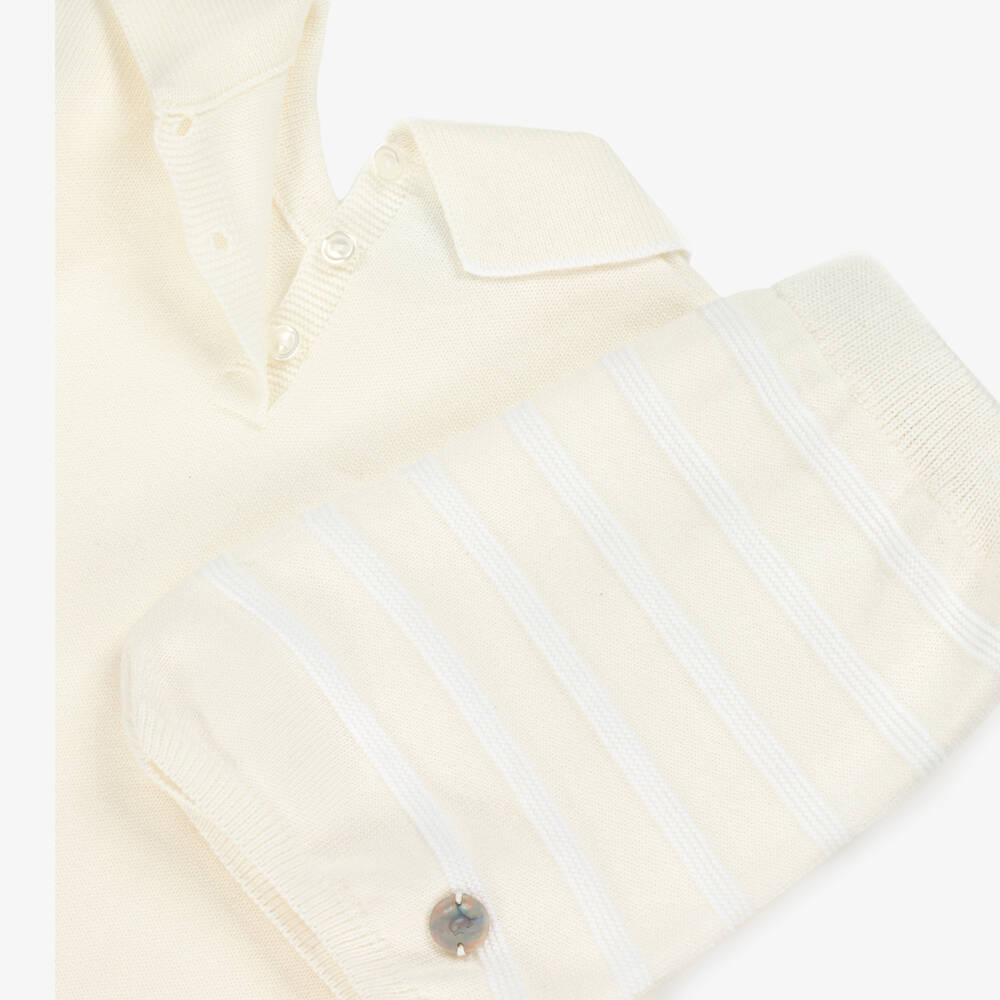 Artesanía Granlei-طقم محبوك كريمي للأولاد | Childrensalon Outlet