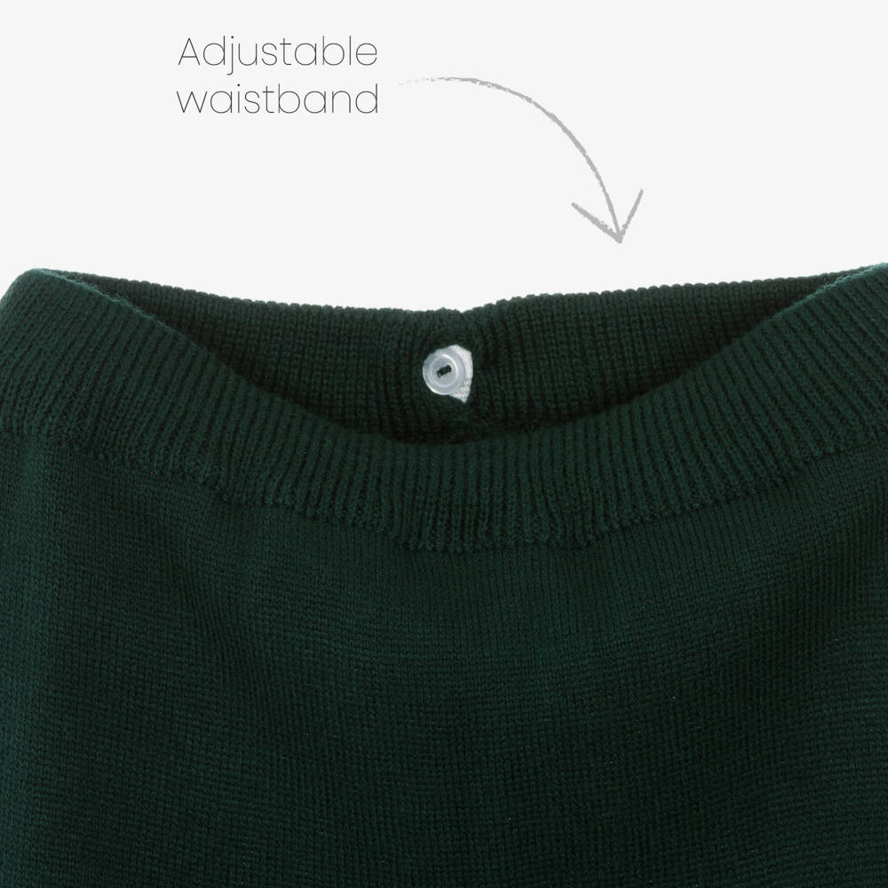 Artesanía Granlei-Boys Green Fairisle Knit Outfit | Childrensalon Outlet