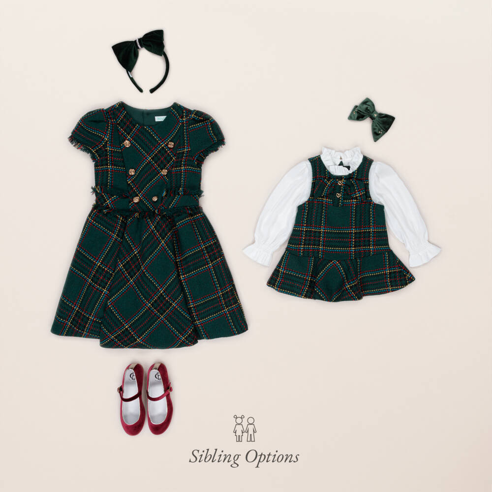 Artesanía Granlei-Boys Green Knit Robin Set | Childrensalon Outlet