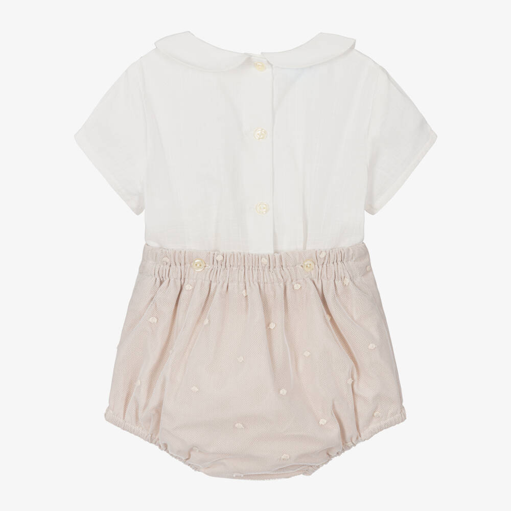 Artesanía Granlei-طقم بويز عاجي بيج أنيق | Childrensalon Outlet