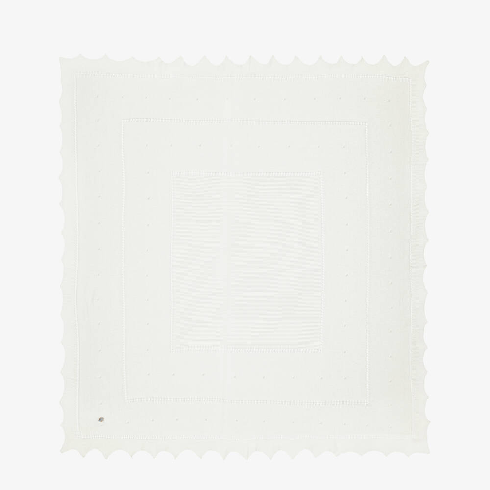 Artesanía Granlei-Boys Ivory Knit Baby Wrap | Childrensalon Outlet