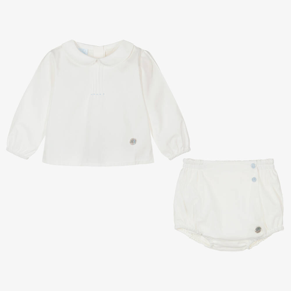 Artesanía Granlei-Boys Ivory Traditional Set | Childrensalon Outlet