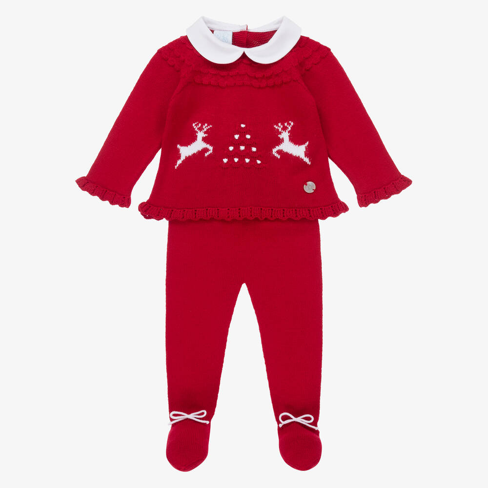 Artesanía Granlei - Красный топ и штанишки для мальчиков | Childrensalon