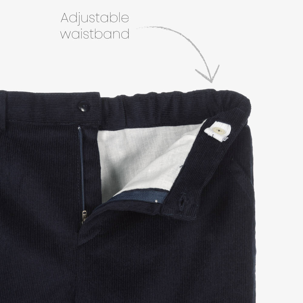 Artesanía Granlei-Сине-красная рубашка и синие шорты для мальчиков | Childrensalon Outlet