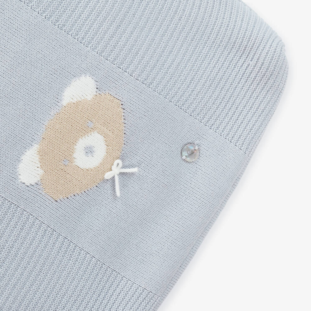 Artesanía Granlei-Boys Snuggly Knit Bear Cocoon | Childrensalon Outlet