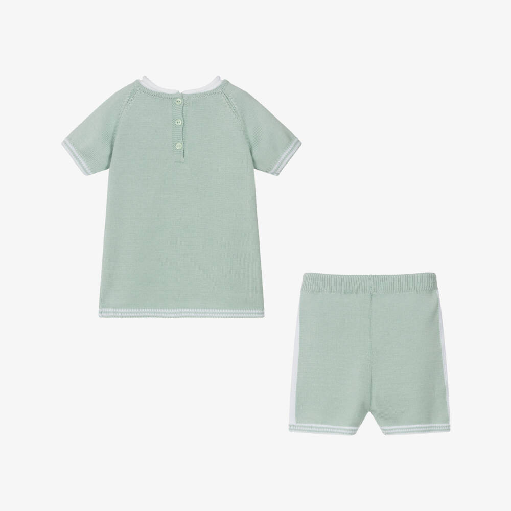 Artesanía Granlei-Boys Springtime Knit Short Ensemble | Childrensalon Outlet