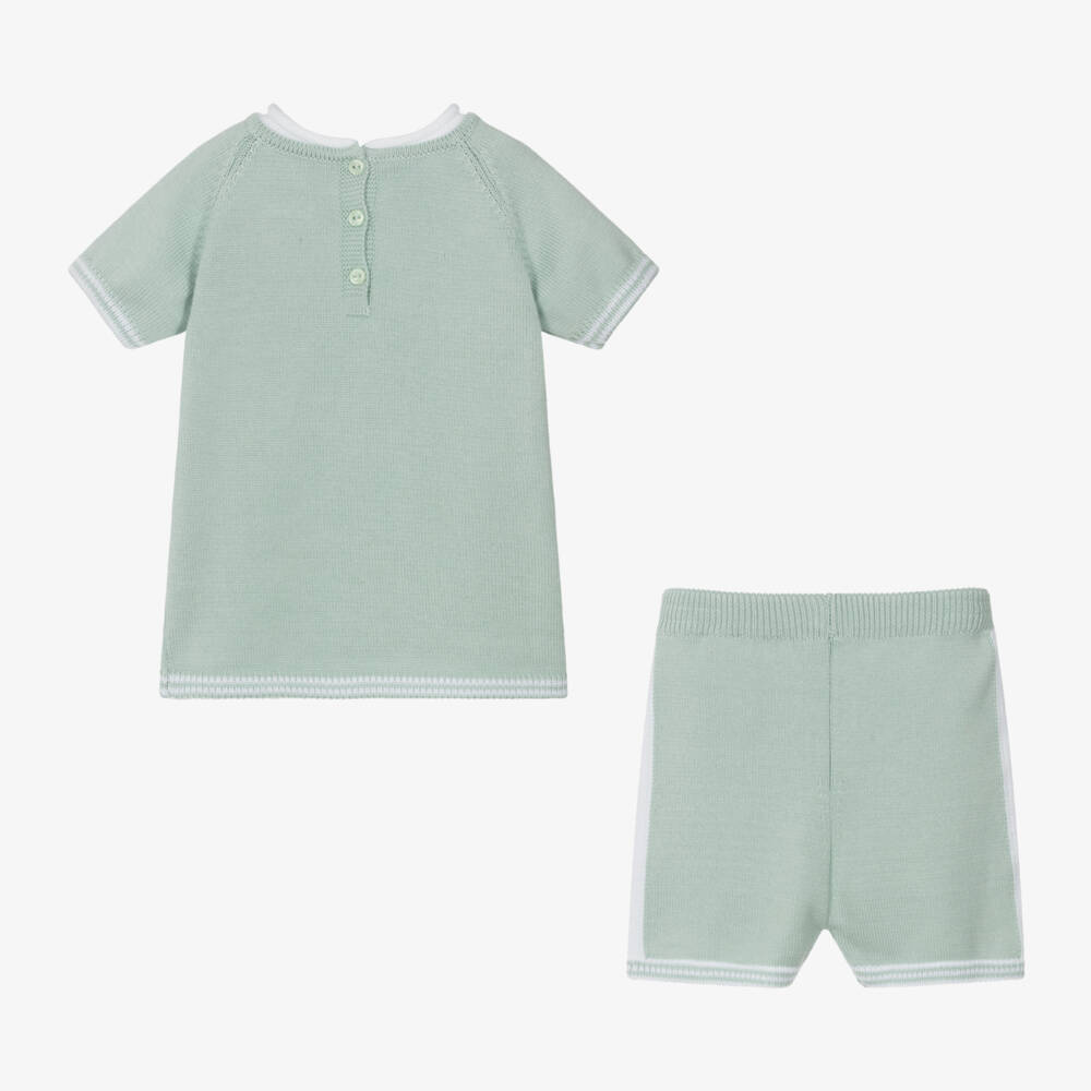 Artesanía Granlei-Boys Springtime Knit Short Ensemble | Childrensalon Outlet