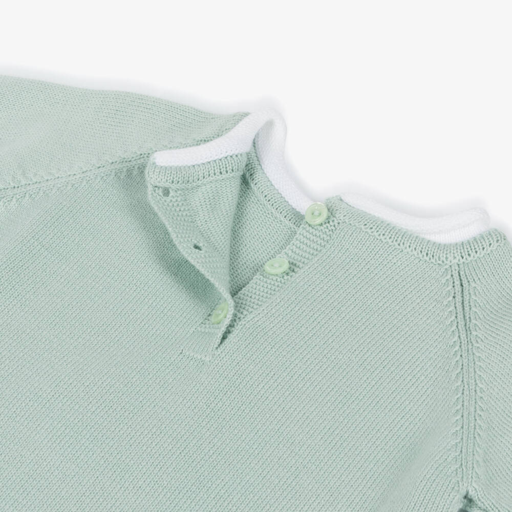 Artesanía Granlei-Boys Springtime Knit Short Ensemble | Childrensalon Outlet