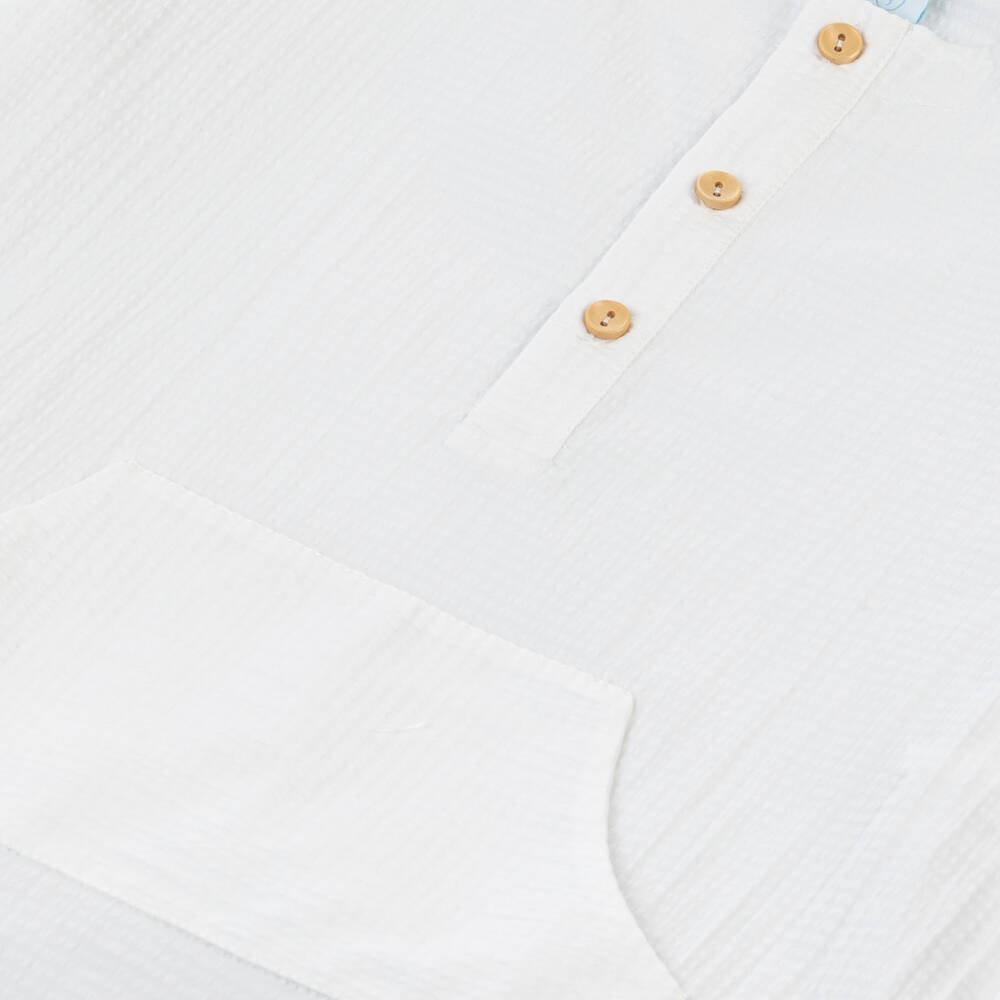 Artesanía Granlei-Костюм в полоску белый и синий для мальчиков | Childrensalon Outlet