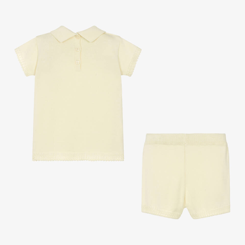 Artesanía Granlei-Boys Sunny Knit Cotton Ensemble | Childrensalon Outlet