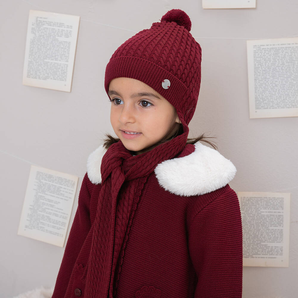 Children s hat store with scarf attached