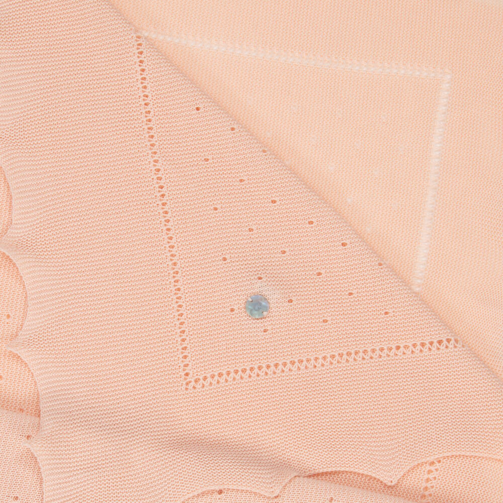 Artesanía Granlei-Girls Coral Knit Shawl Delight | Childrensalon Outlet