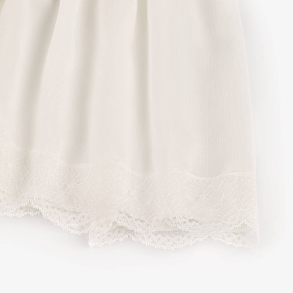 Artesanía Granlei-Girls Golden Lace & Chiffon Delight | Childrensalon Outlet
