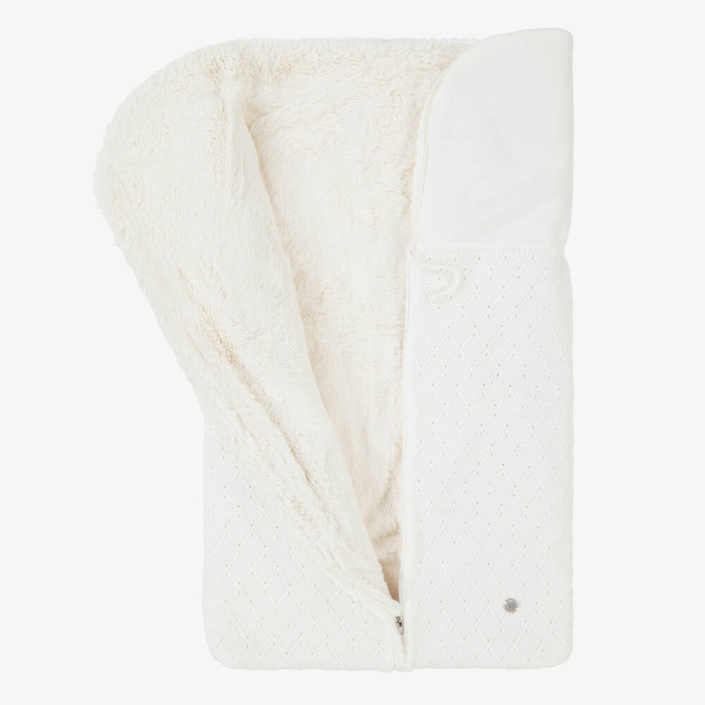 Artesanía Granlei-Girls Ivory Cosy Knit Nest | Childrensalon Outlet