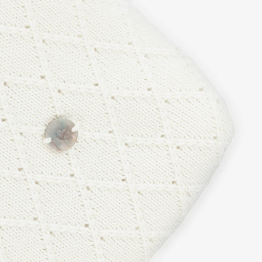 Artesanía Granlei-Girls Ivory Cosy Knit Nest | Childrensalon Outlet