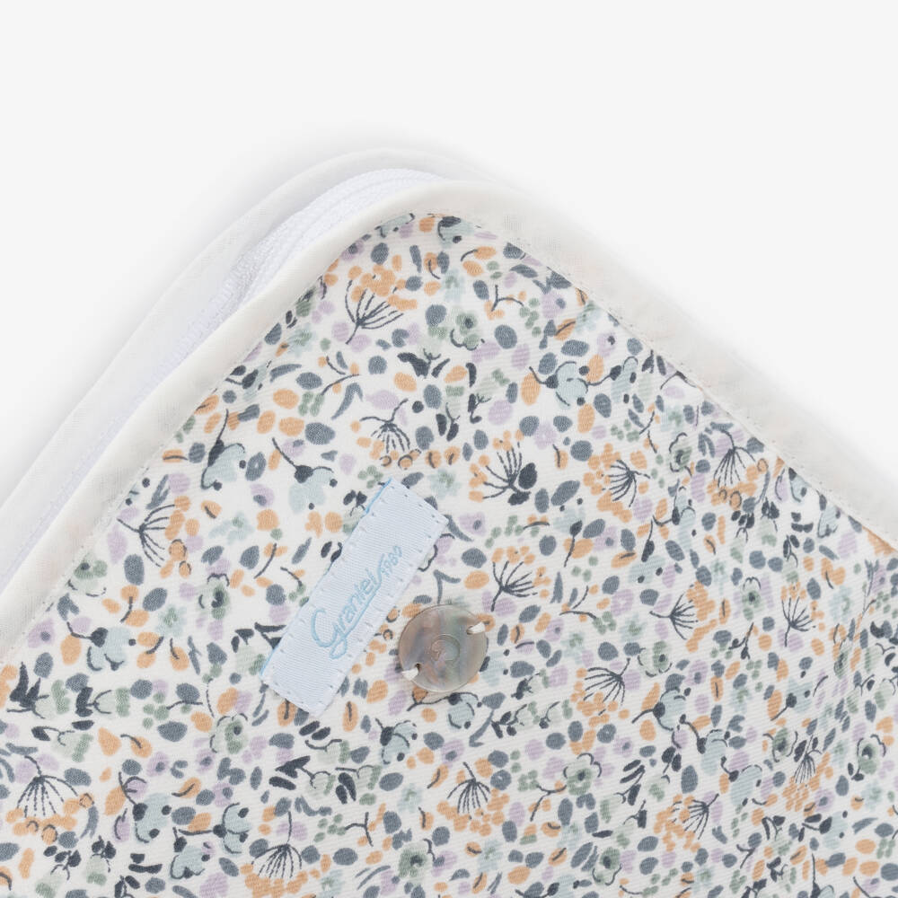 Artesanía Granlei-Girls Ivory Floral Organiser Pouch | Childrensalon Outlet