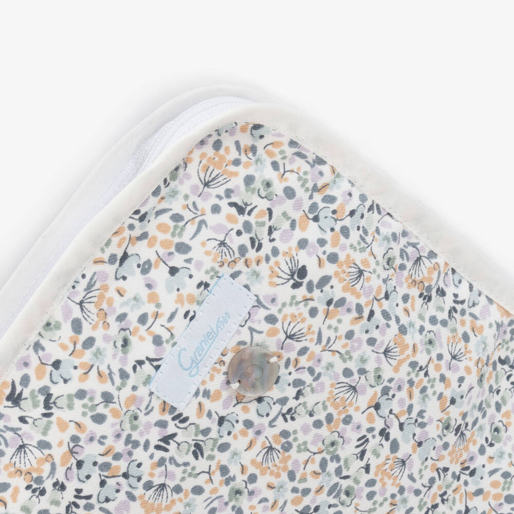 Artesanía Granlei-Girls Ivory Floral Organiser Pouch | Childrensalon Outlet