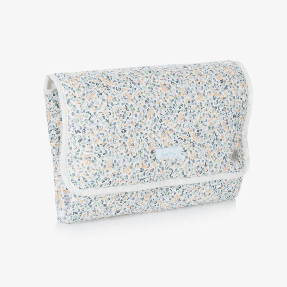 Artesanía Granlei-Girls Ivory Floral Travel Mat | Childrensalon Outlet