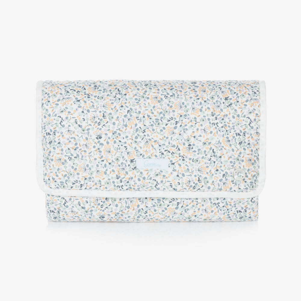 Artesanía Granlei-Girls Ivory Floral Travel Mat | Childrensalon Outlet
