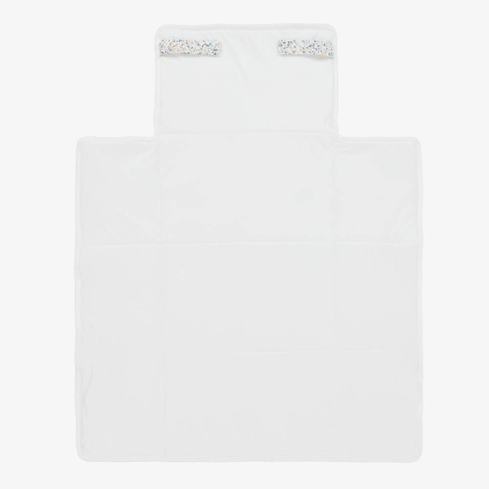 Artesanía Granlei-Girls Ivory Floral Travel Mat | Childrensalon Outlet