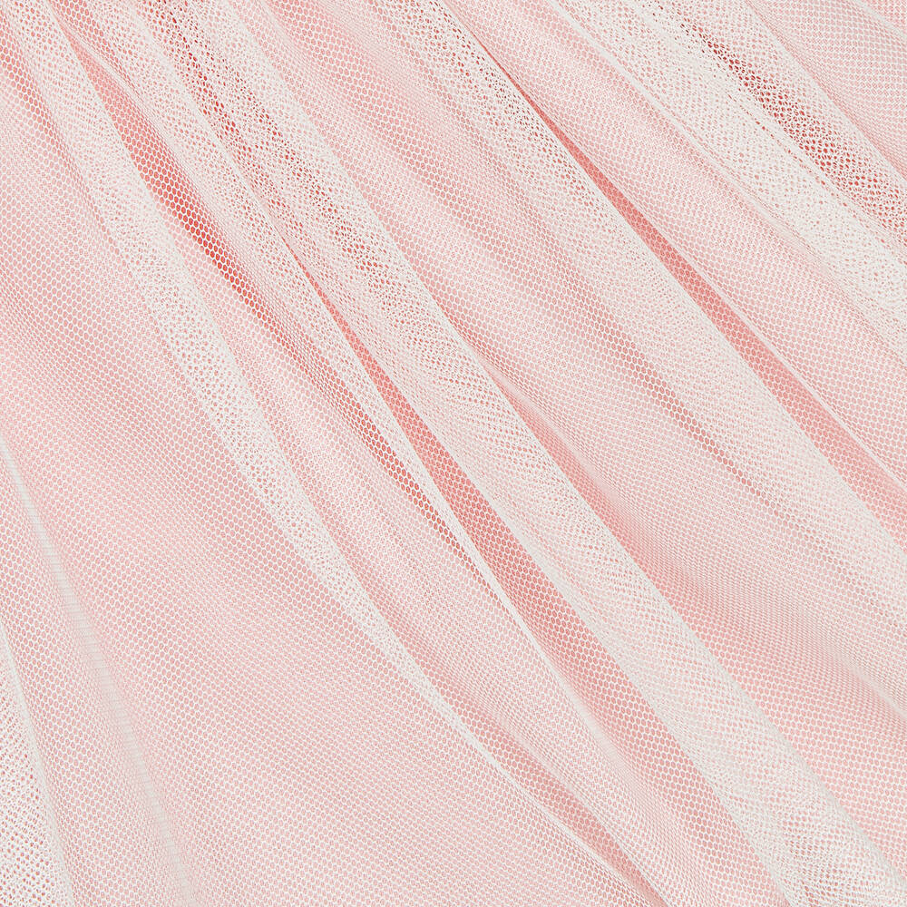 ارتيزانيا  غرانلي-طقم تنورة قطن عضوي وتول لون عاجي وزهري | Childrensalon Outlet