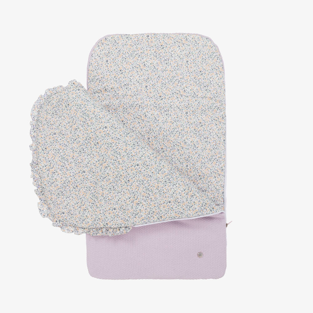 Artesanía Granlei-Girls Lilac Cosy Knitted Nest | Childrensalon Outlet