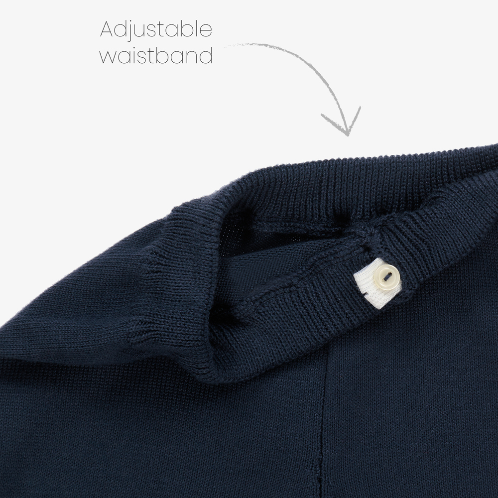 Artesanía Granlei-Girls Navy Blue Gingham Outfit | Childrensalon Outlet