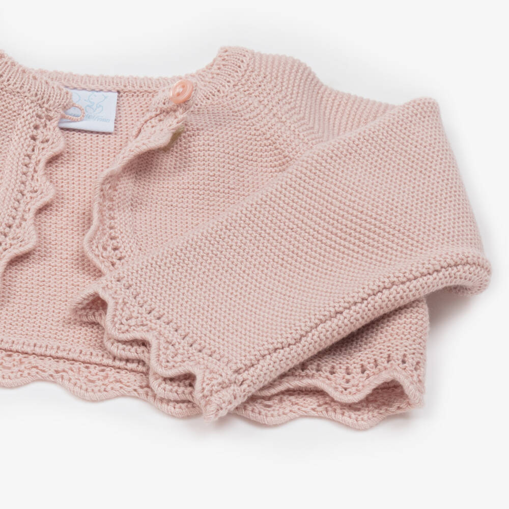 Artesanía Granlei-Girls Pastel Knit Bolero Sweater | Childrensalon Outlet