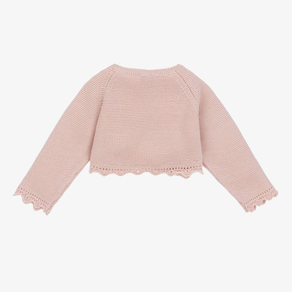 Artesanía Granlei-Girls Pastel Knit Bolero Sweater | Childrensalon Outlet