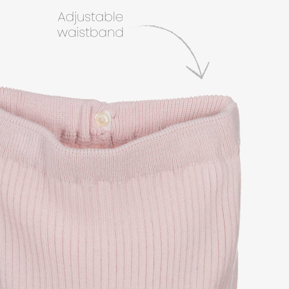 Artesanía Granlei-Girls Pink Floral Blouse and Leggings | Childrensalon Outlet