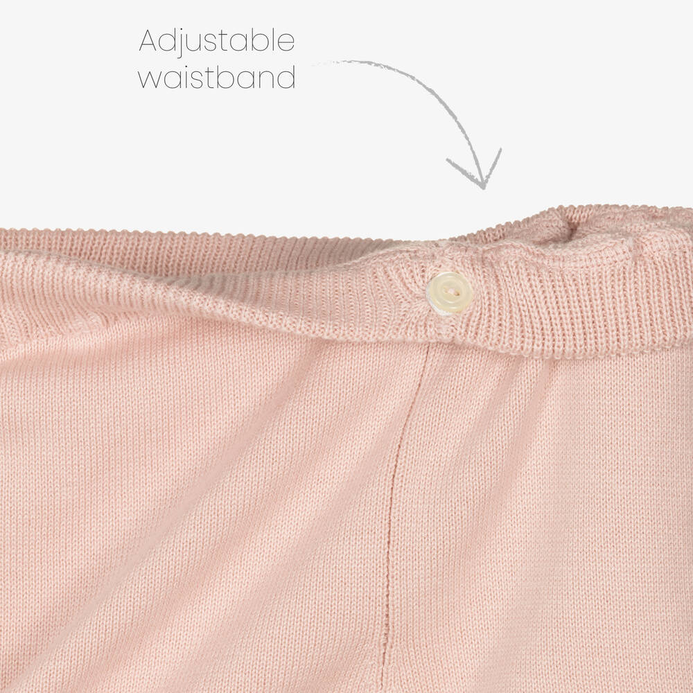 Artesanía Granlei-Розовый трикотажный топ и шорты | Childrensalon Outlet