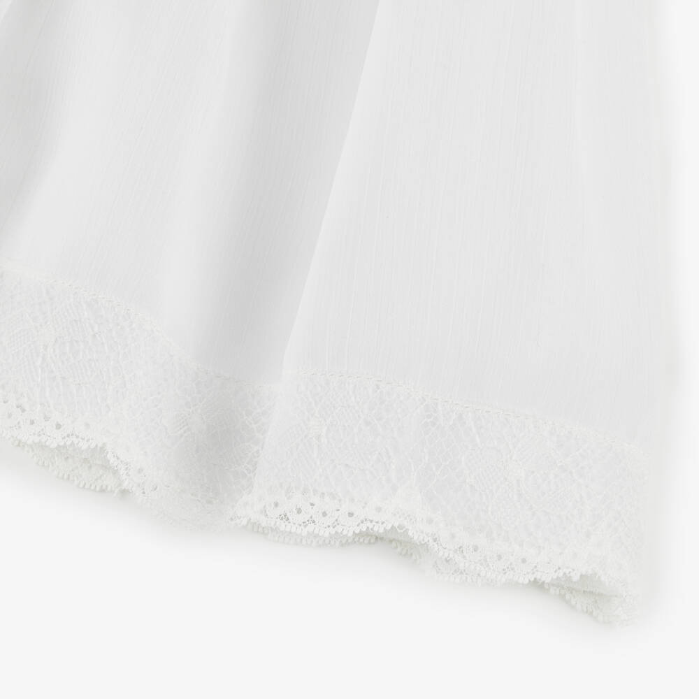 Artesanía Granlei-Girls Pink Lace Chiffon Delight | Childrensalon Outlet