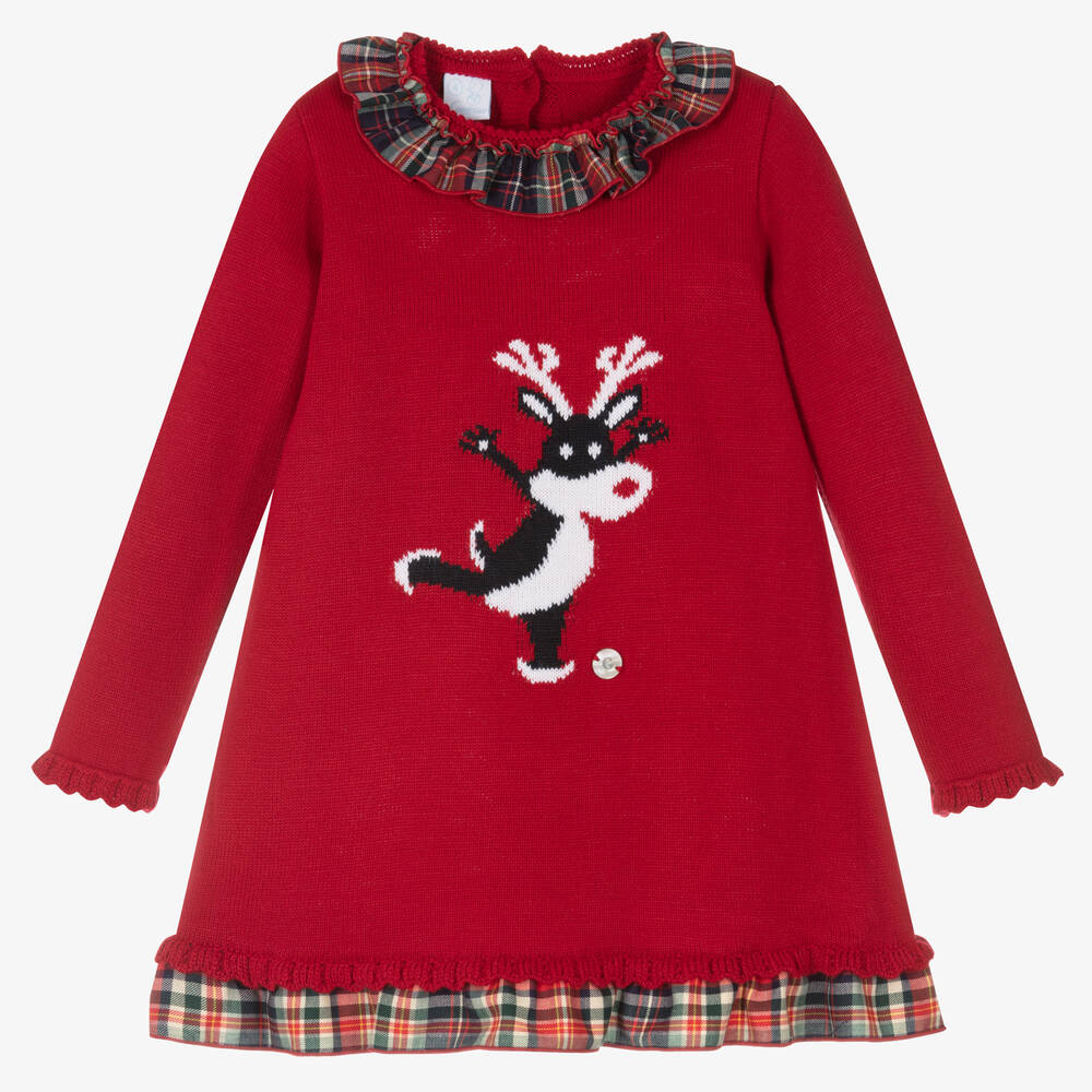 Reindeer dress girls best sale