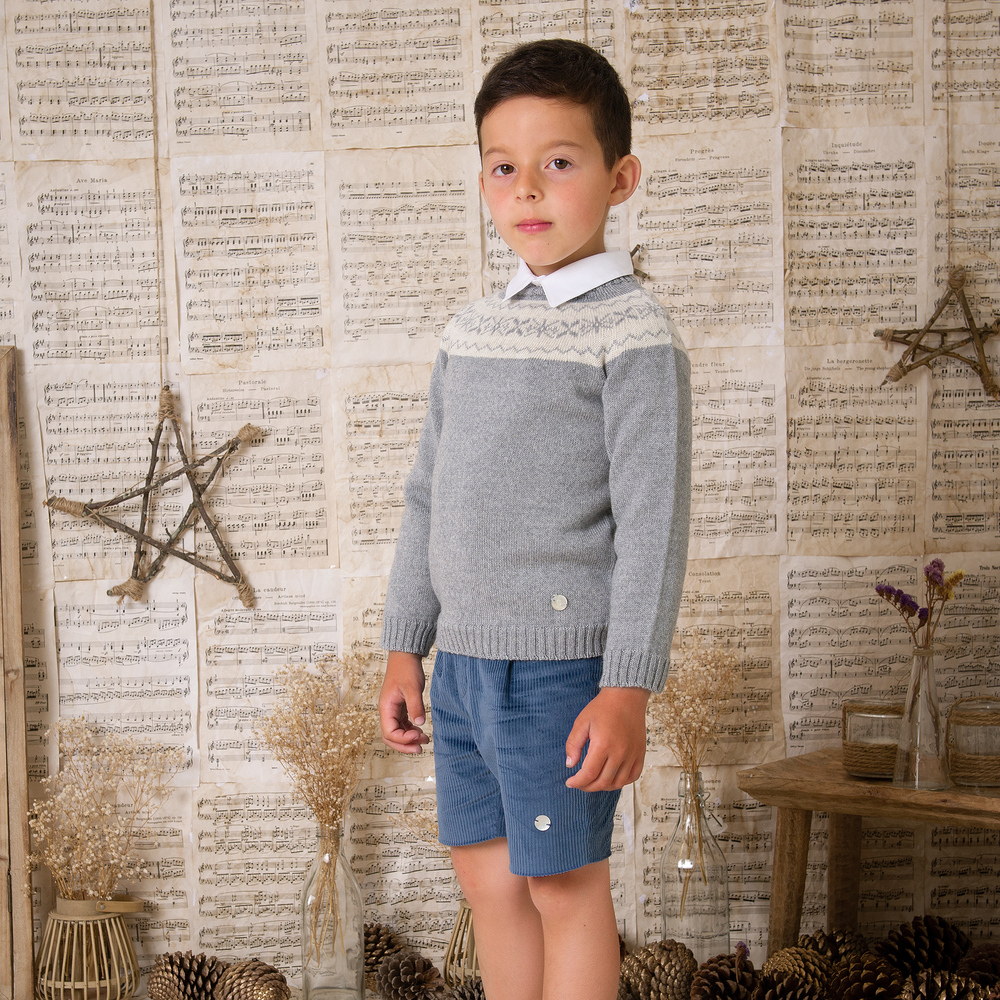 Artesania Granlei - Grey Knit \u0026 Blue 