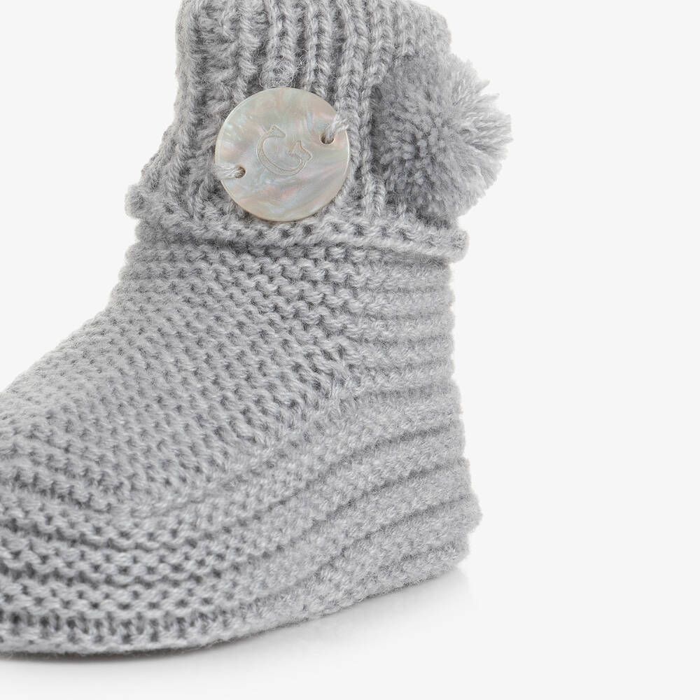 ارتيزانيا  غرانلي-بوت أكريليك محبوك لون رمادي للأطفال | Childrensalon Outlet