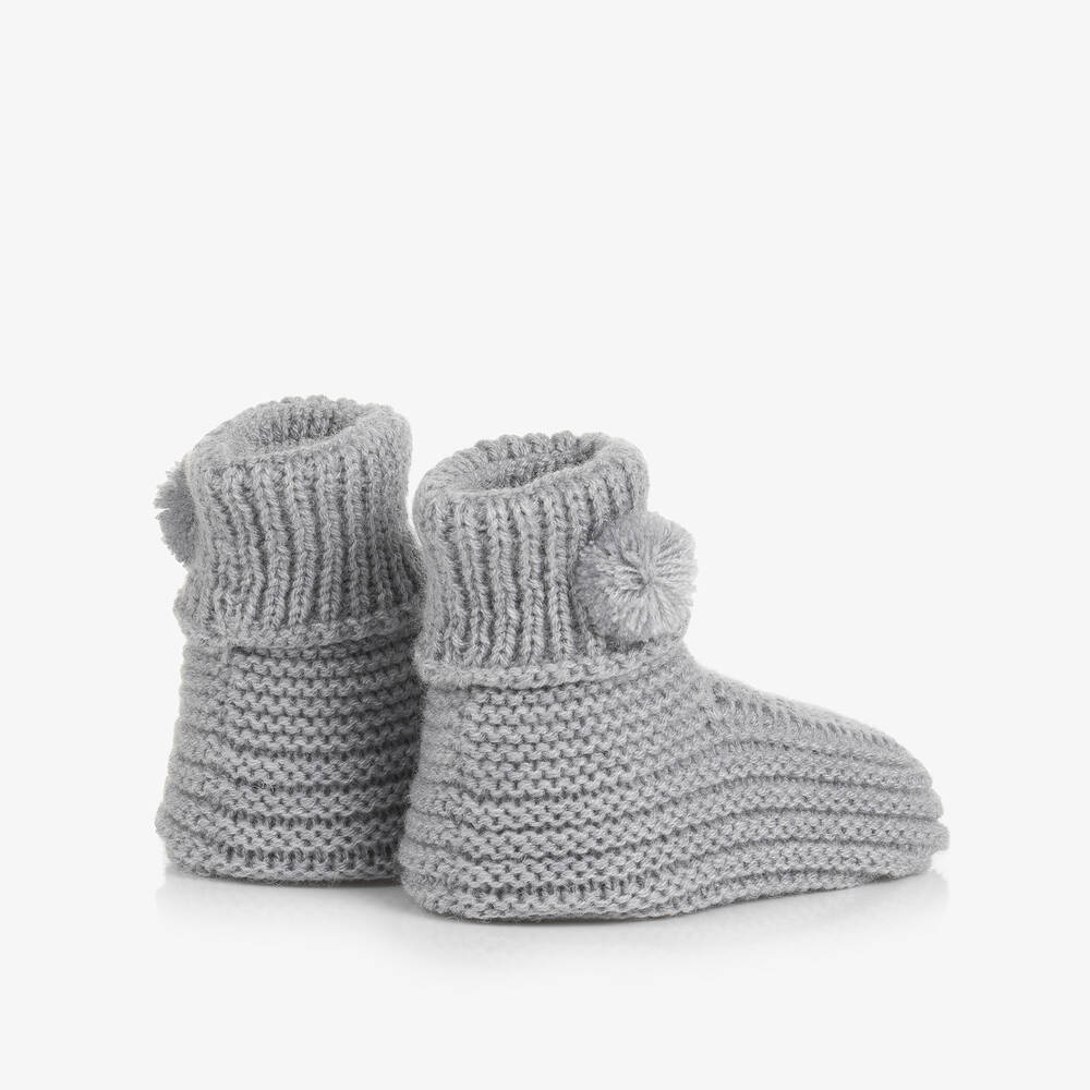 ارتيزانيا  غرانلي-بوت أكريليك محبوك لون رمادي للأطفال | Childrensalon Outlet