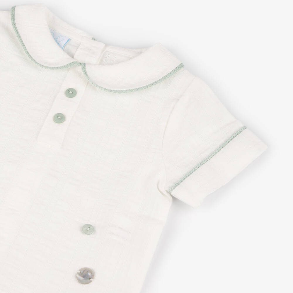 Artesanía Granlei-Ivory and Green Boys Classic Set | Childrensalon Outlet