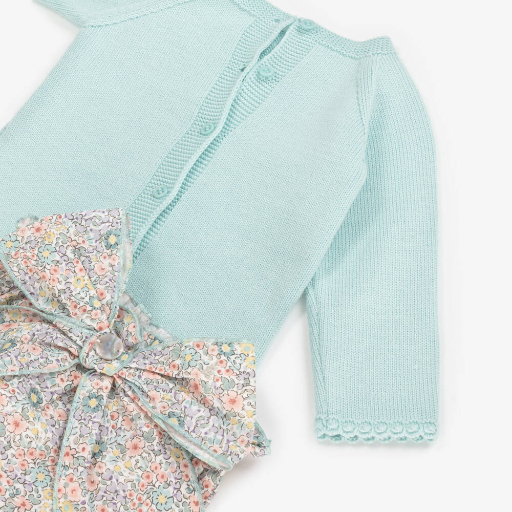 Artesanía Granlei-Little Ladies Mint Blossom Ensemble | Childrensalon Outlet