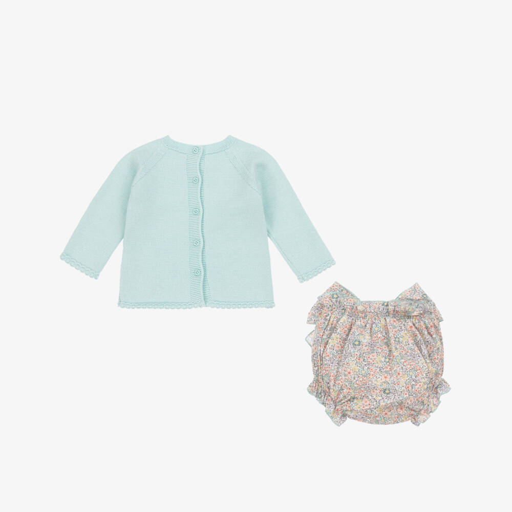 Artesanía Granlei-Little Ladies Mint Blossom Ensemble | Childrensalon Outlet